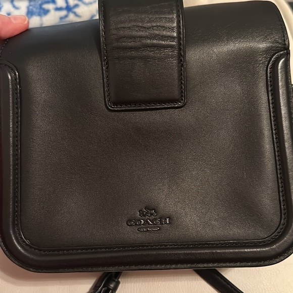 Coach Suede and Leather Page 2 Way bag - Picture 8 of 10